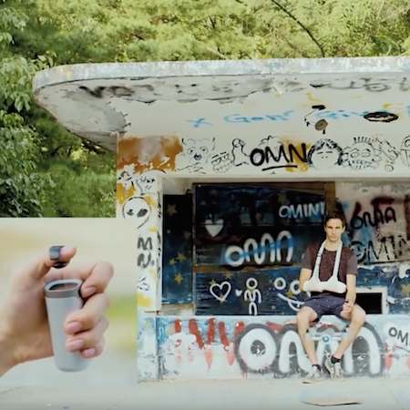 Необычный квадрокоптер